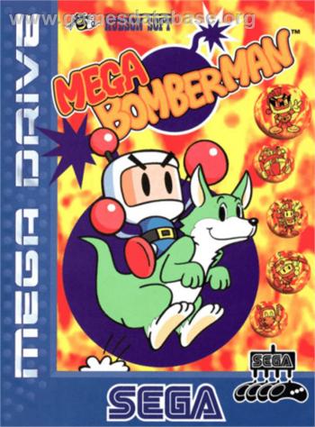 Cover Mega Bomberman for Genesis - Mega Drive